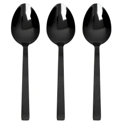 Łyżka PIANO BLACK kpl. 3 szt.