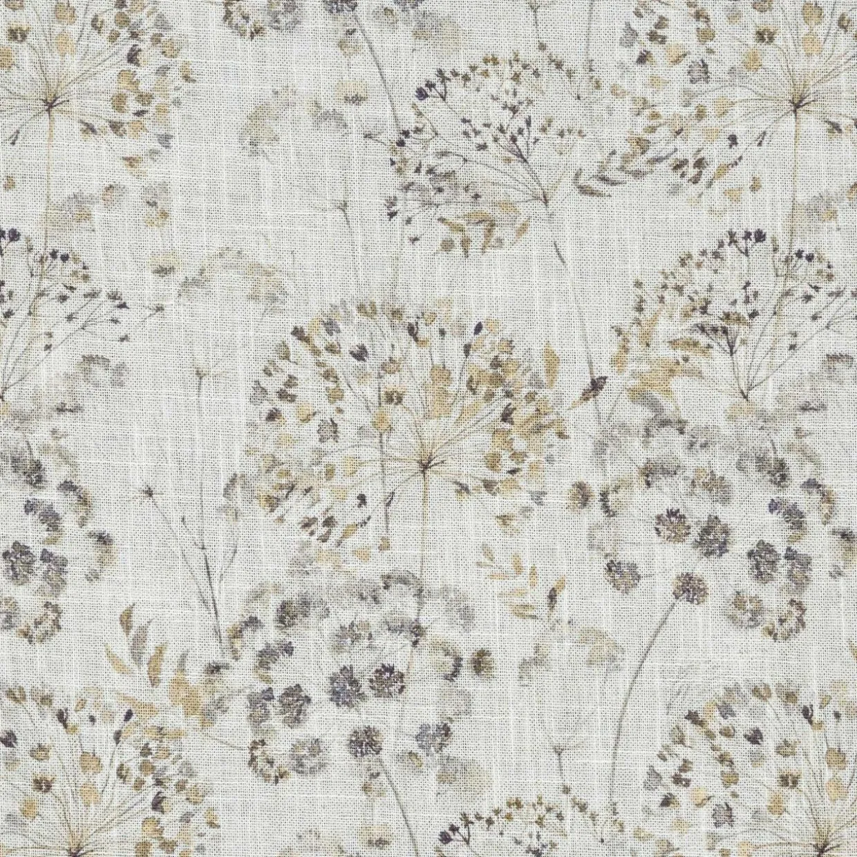 Zasłona do salonu z dodatkiem lnu naturalna MIRA 140x250 cm