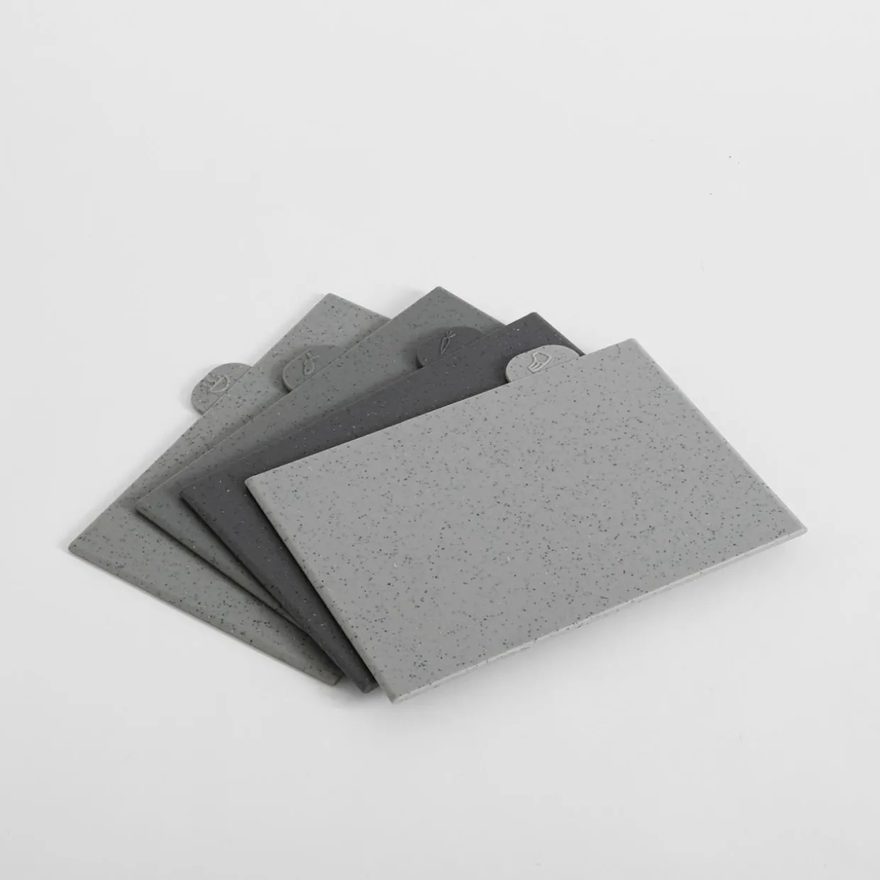 Zestaw 4 desek do krojenia na stojaku 27x18,5 cm
