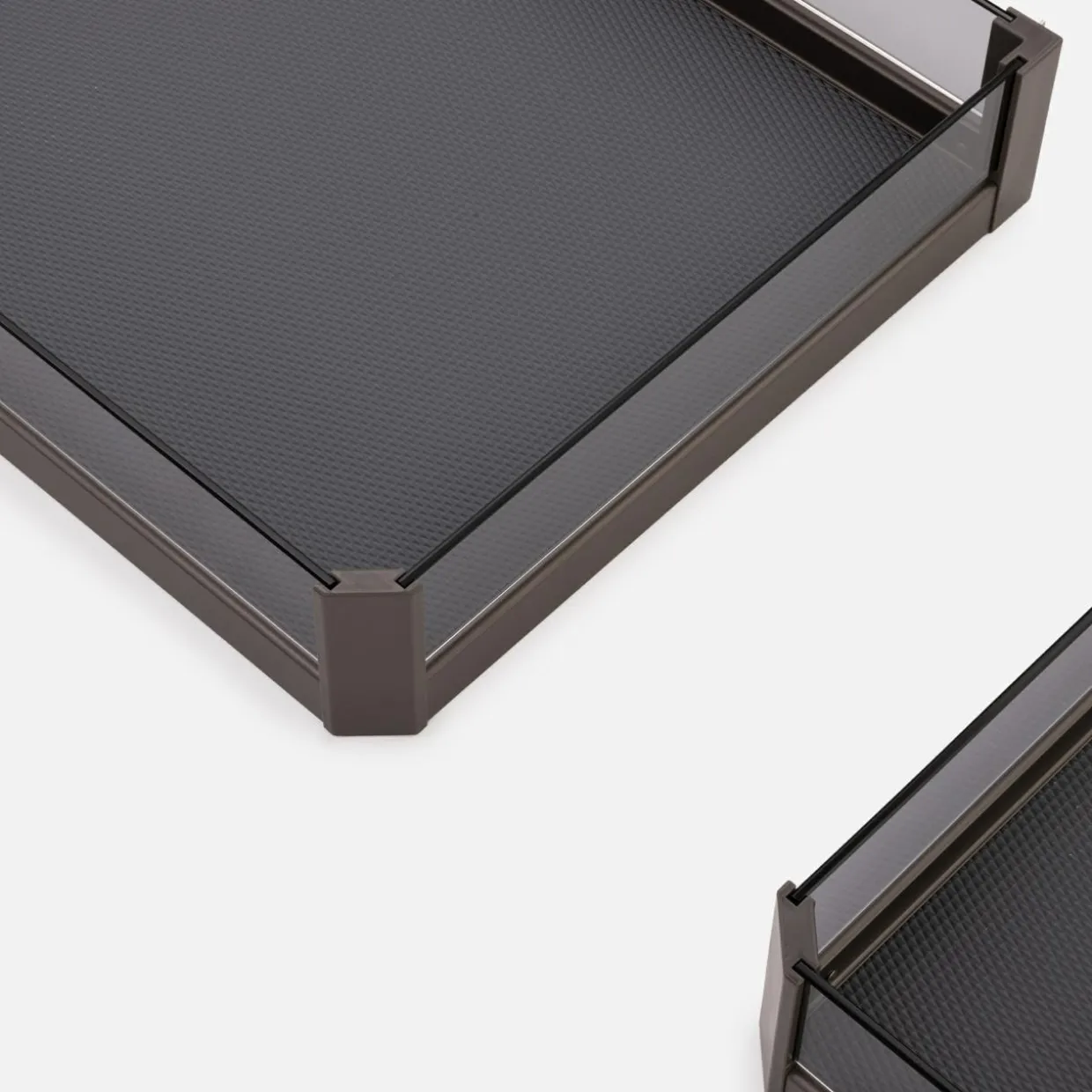 Zestaw 4 koszy do cargo narożnego, highclass grey