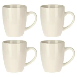 Zestaw 4 kubków porcelanowych 200 ml
