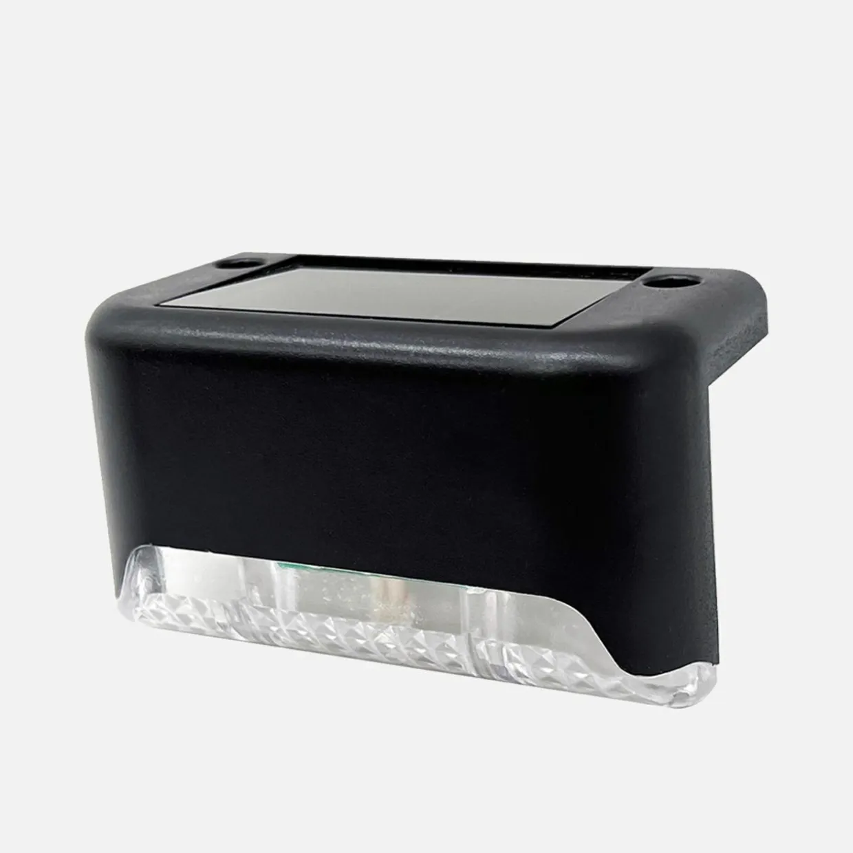 Zestaw 4 lampek solarnych LED czarnych IP44