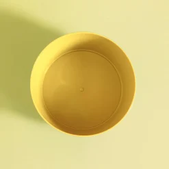 Zestaw 4 misek plastikowych żółty 750 ml