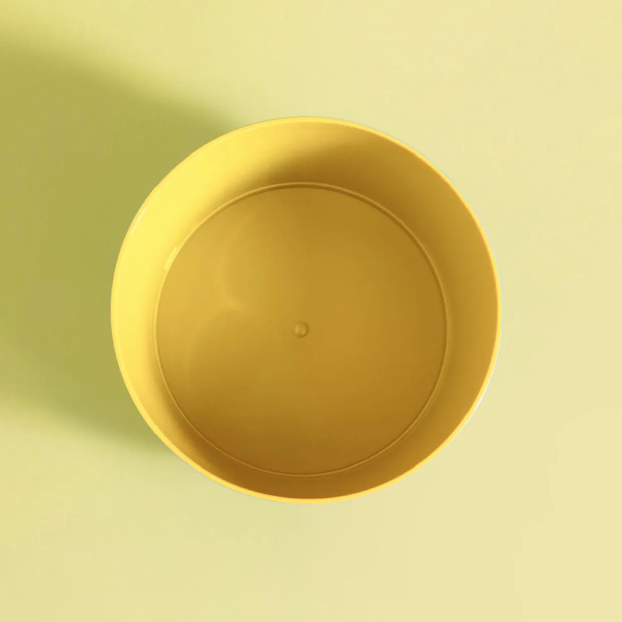 Zestaw 4 misek plastikowych żółty 750 ml