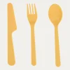 Zestaw sztućców piknikowych MIX KOLORÓW