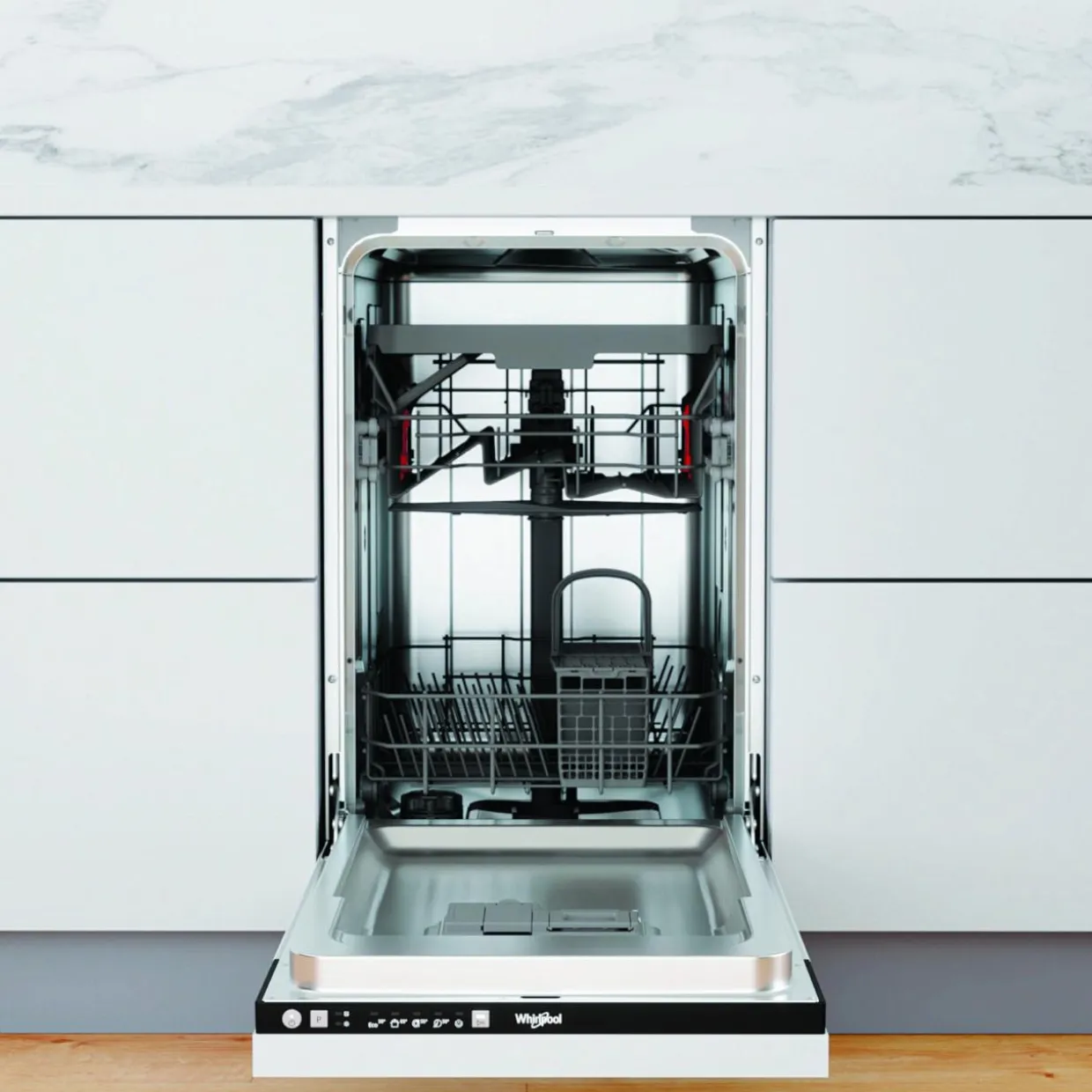 Zmywarka do zabudowy wąska 45 WHIRLPOOL WI9E 2B19 CB